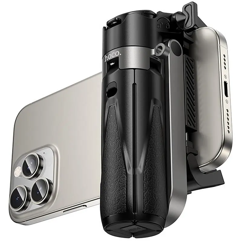 Монопод для селфі Hoco K27 Magic portable mini Black - фото 3