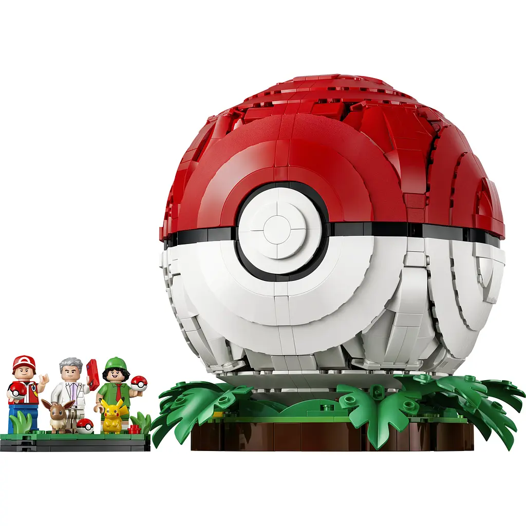 Конструктор LEGO Pokémon Покебол із знаковими моментами роботи Тренерів 2386 ел. (72154) - фото 5