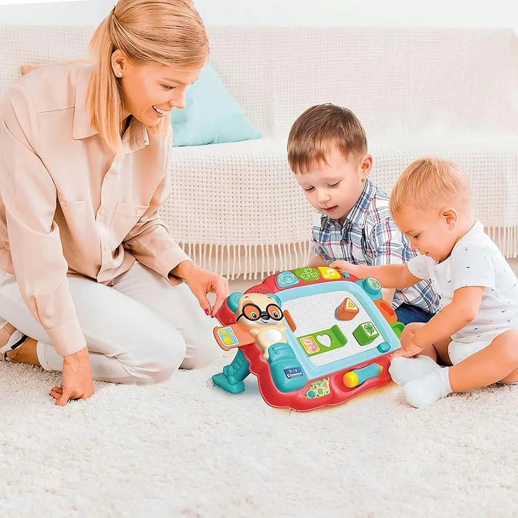 Іграшка розвиваюча Baby Clementoni Interactive Baby Easel (17660) - фото 4