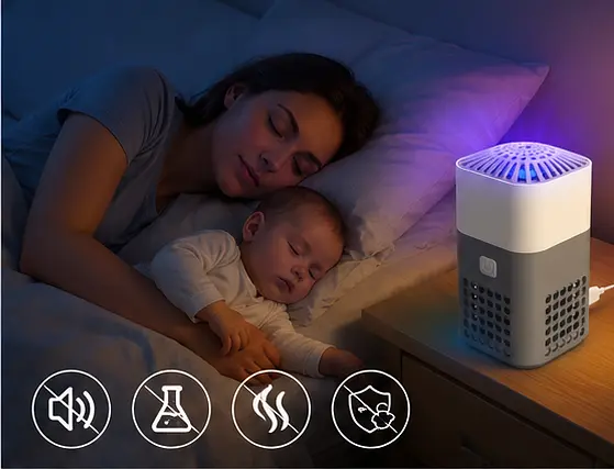 Портативний відлякувач комах Mosquito Repellent USB до 50 м² - фото 3