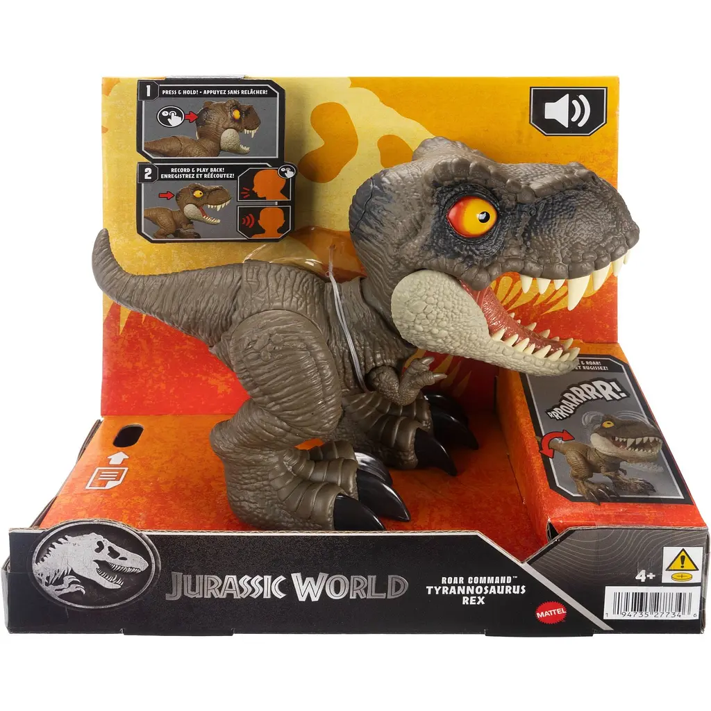 Інтерактивна фігурка Jurassic World Дитинча Ті-Рексу з фільму Світ Юрського періоду (JCW01) - фото 5