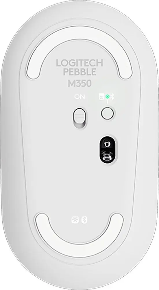 Миша Logitech Pebble M350 Off-White (910-005716) [82036] - фото 2