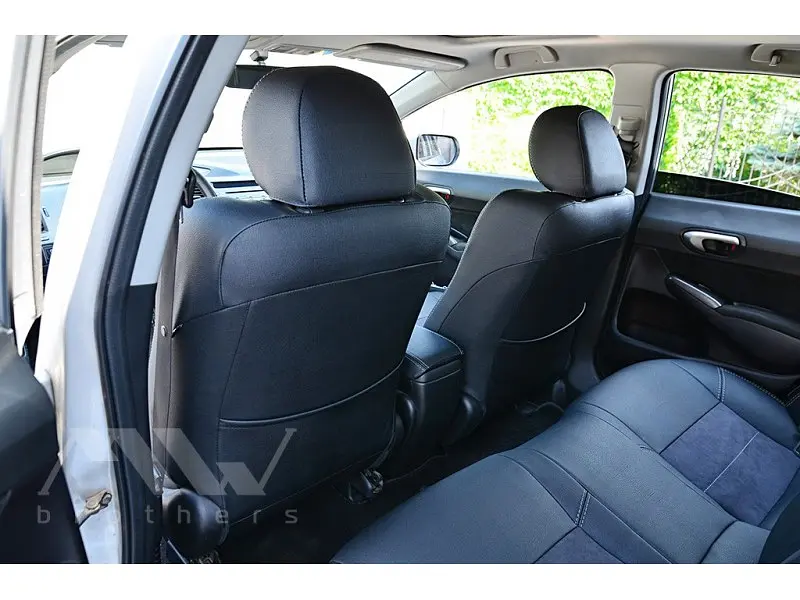Авточохли модельні MW Brothers для Honda Civic SD c 2006 - фото 3