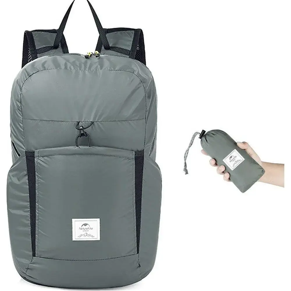 Рюкзак Naturehike Ultralight NH17A017-B 22 Grey - фото 3
