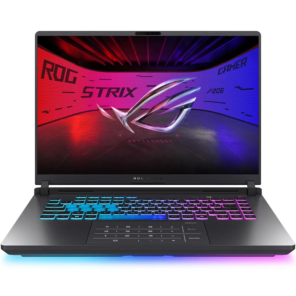 Ноутбук Ігровий ASUS ROG Strix G16 G615LR з процесором Intel Core Ultra 7 255HX pana la 5.2GHz, 16", 2.5K WQXGA, IPS, 240Hz, G-Sync, 32GB DDR5, 2TB SSD, GeForce RTX OS, Volt зелений - фото 5