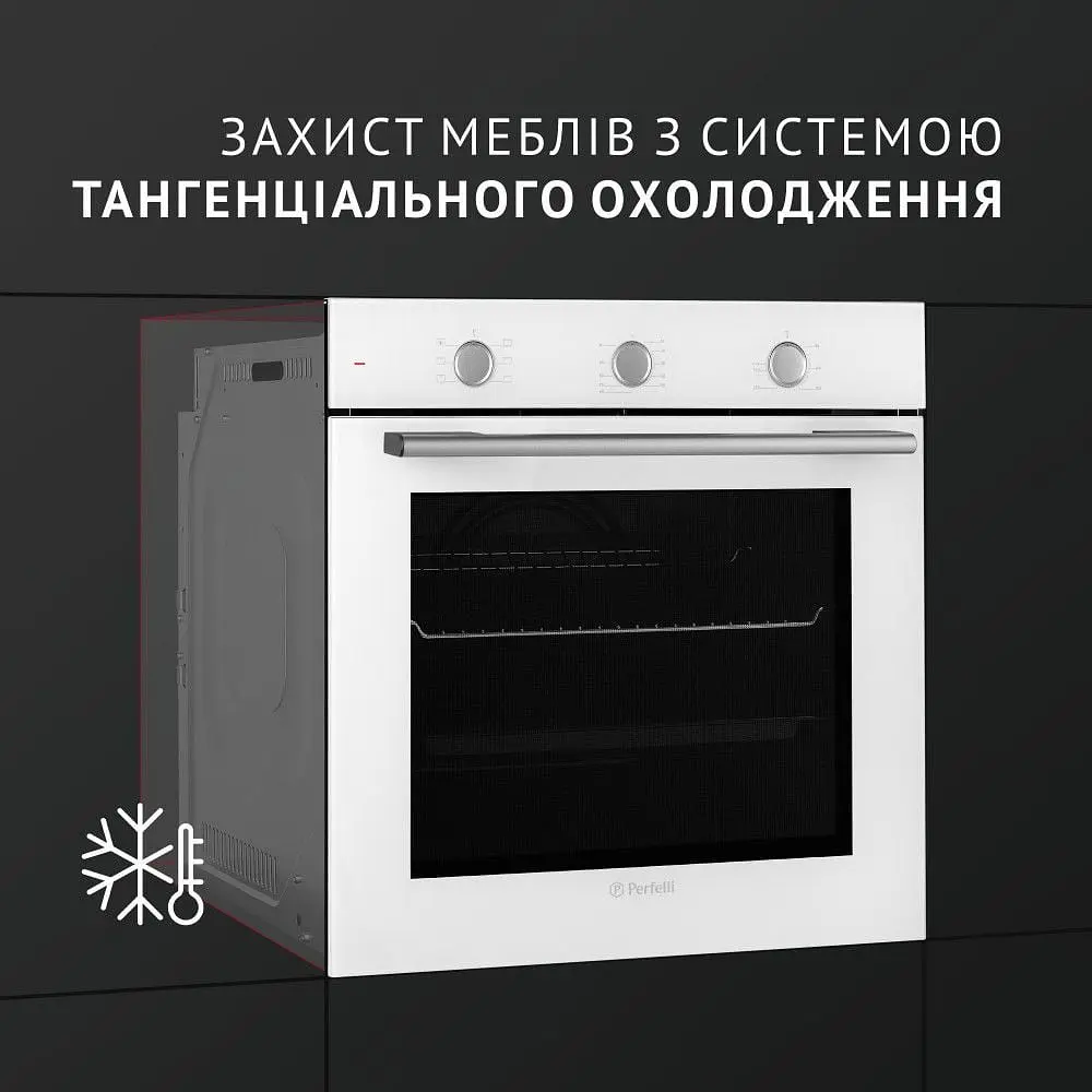 Духовой шкаф Perfelli Perla 6M6 Bianco - фото 5
