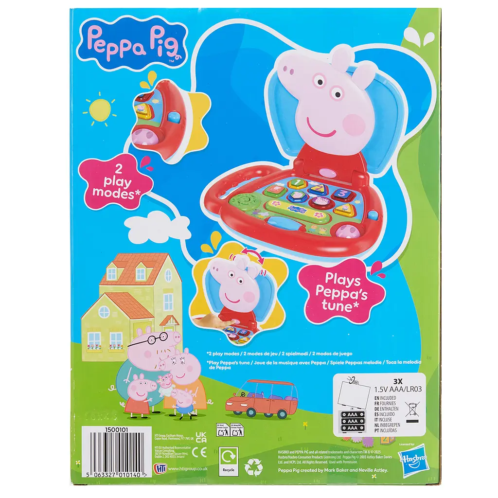 Інтерактивна іграшка Peppa Pig Мій перший ноутбук (1500101) - фото 6