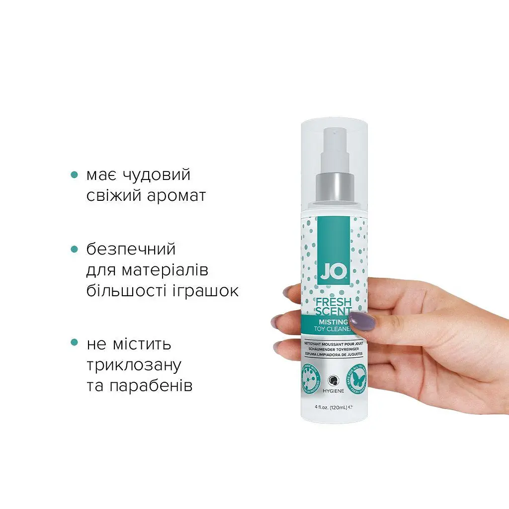 Чистячий засіб System Jo Fresh Scent Misting Toy Cleaner - фото 2