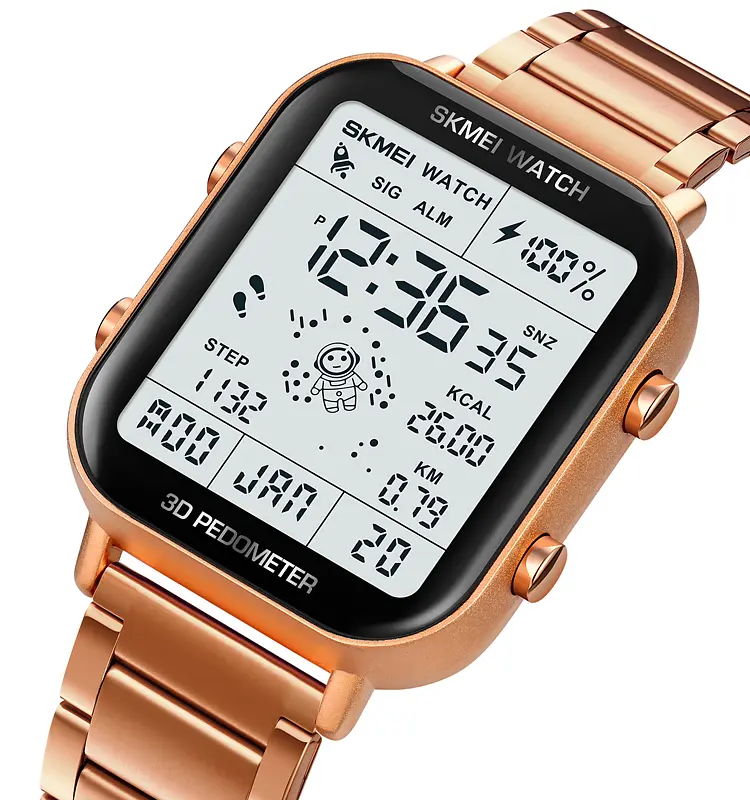 Наручний годинник чоловічий 1888RG Rose Gold Skmei acs0030500 - фото 2