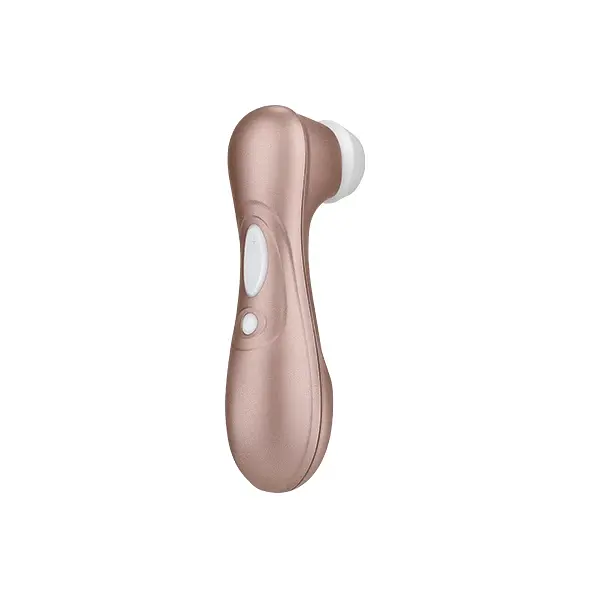 Вакуумний кліторальний стимулятор з вібрацією Satisfyer Pro 2 Next Generation золотий - фото 4