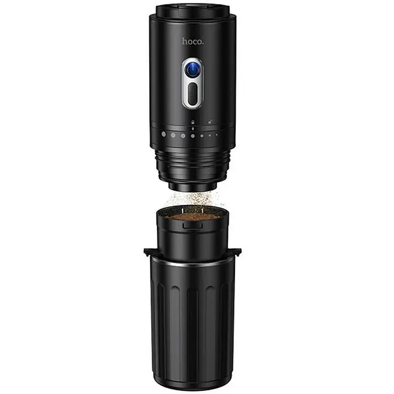 Портативна кавоварка Hoco HX80 All-in-One 1300 mAh Black - фото 2