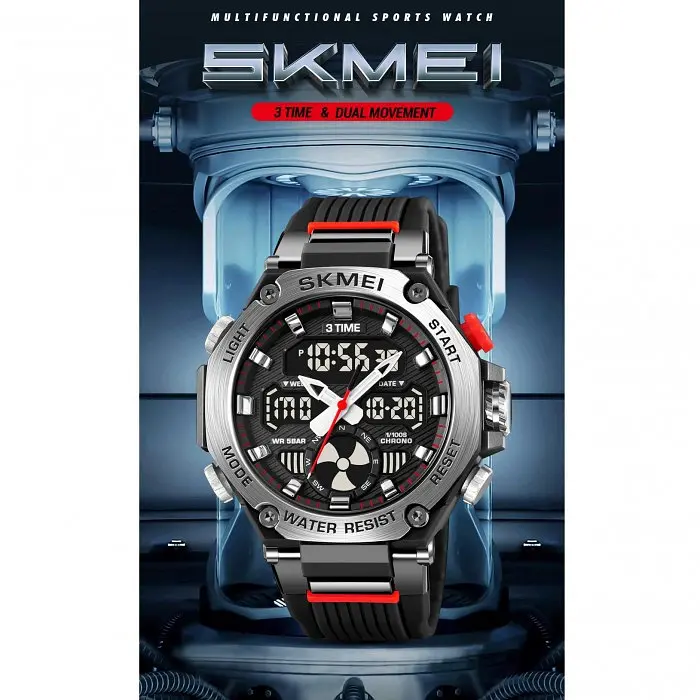 Годинник наручний SKMEI 2223BK Чорний - фото 4