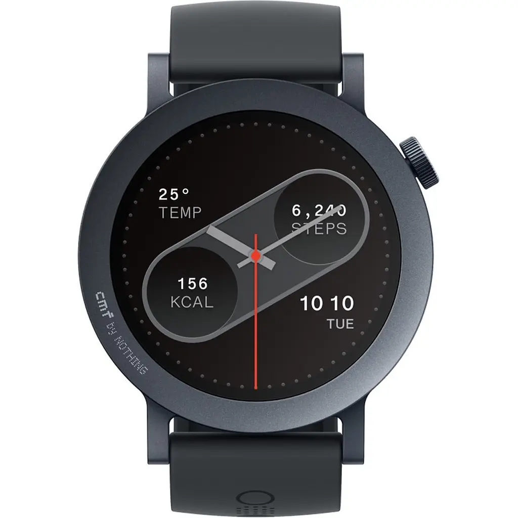 Смарт-годинник CMF by Nothing Watch Pro 2 D398 with Liquid Silicone Dark Grey Strap [111809] - фото 4