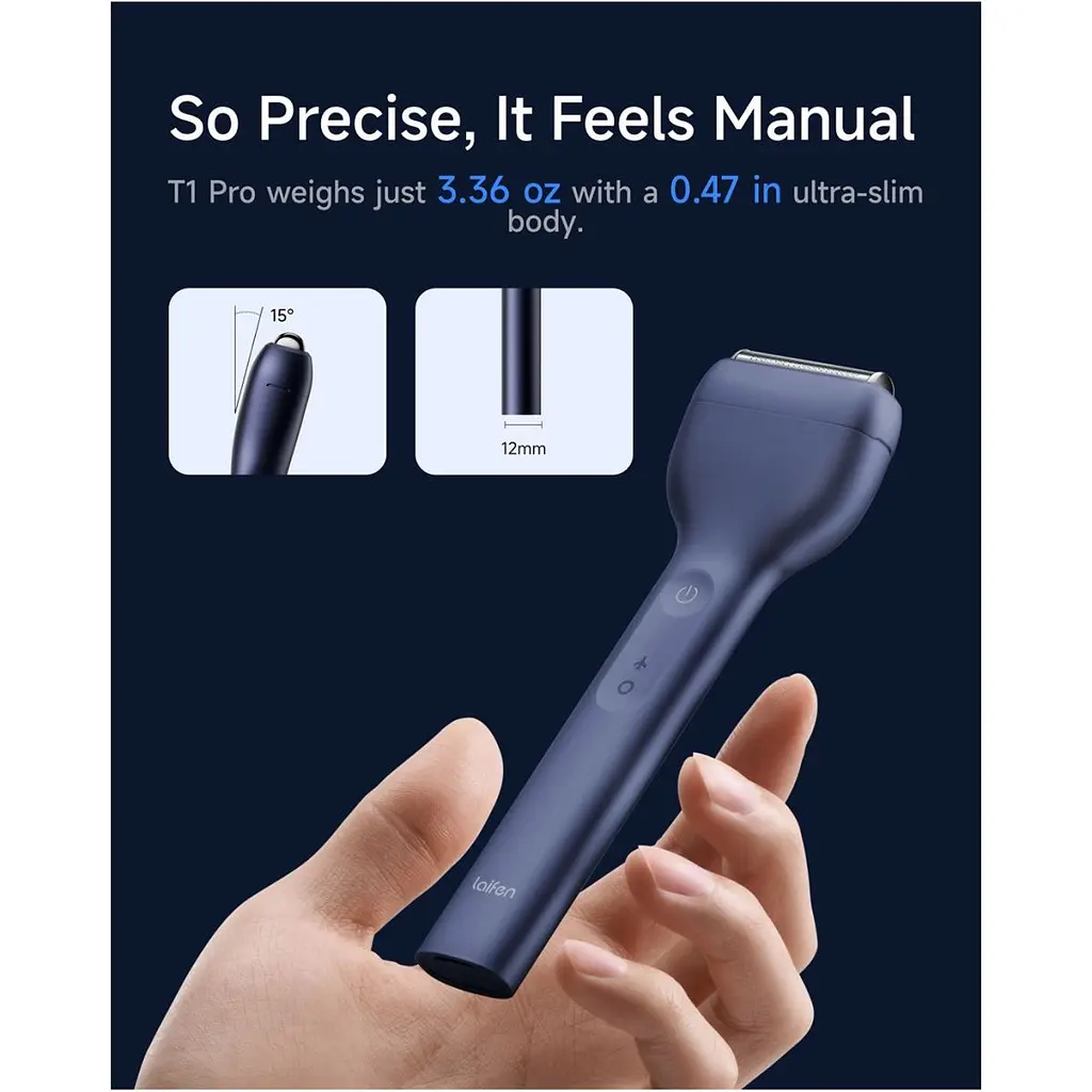 Електробритва Laifen T1 Pro Dark Blue (1ER51-L-XX-BE-001) [174520] - фото 3