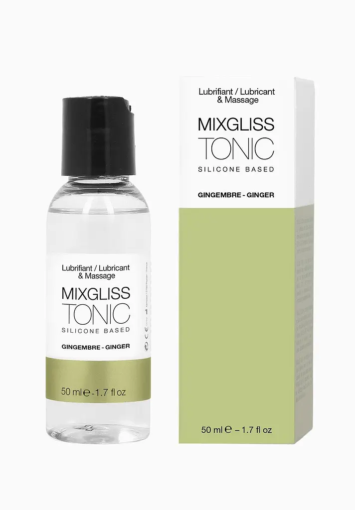 Лубрикант Mixgliss Tonic-Gingembre - на силіконовій основі з ароматом імбиру, 50 мл