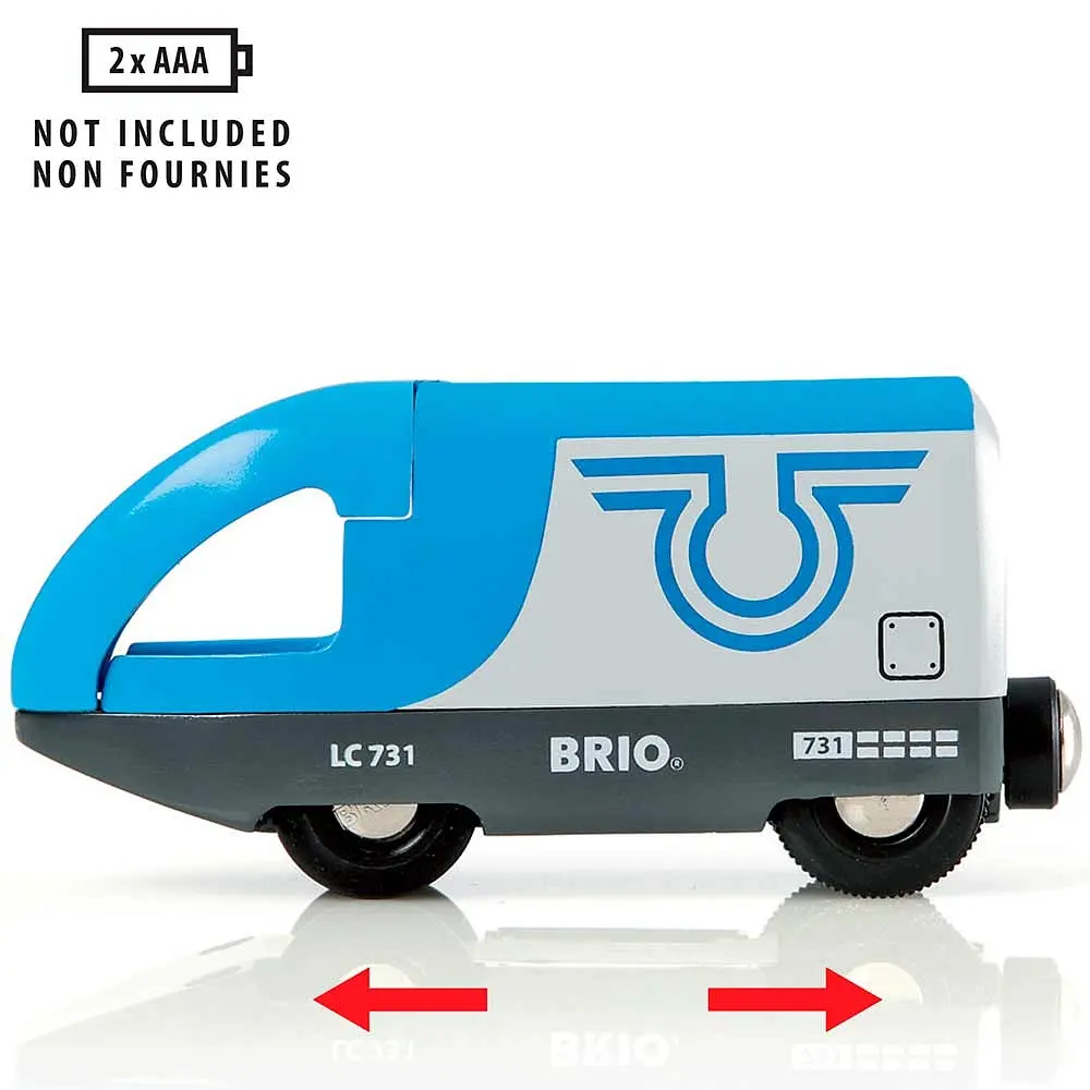 Детская железная дорога Brio двухуровневая с вокзалом (33512) - фото 5