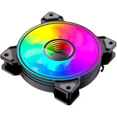 Кулер до корпусу Gamemax (Dual Ring Infinity BK) - фото 4