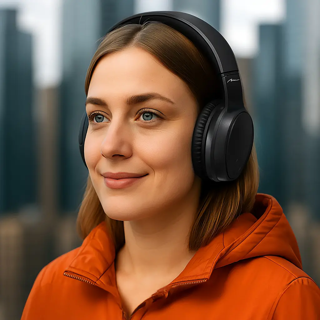 Гарнітура Media-Tech 3MOTION ANC BT MT3611 Bluetooth+3,5мм, Black - фото 5