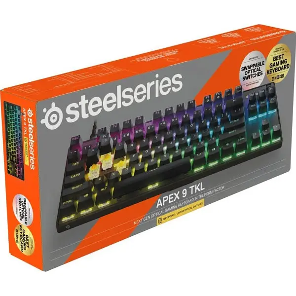 Клавіатура SteelSeries Apex 9 TKL (64847) [96385] - фото 6