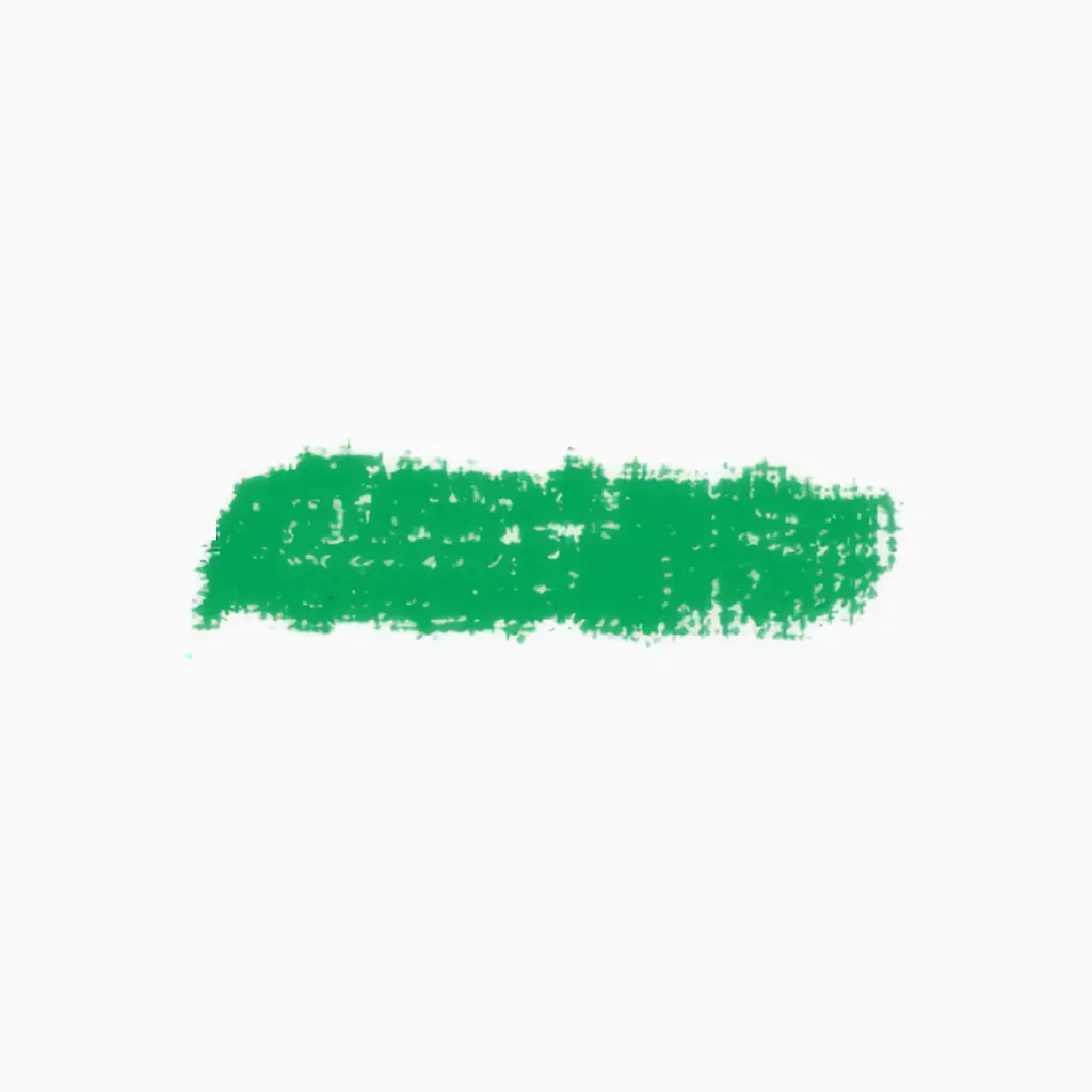 Большая масляная пастель Sennelier, 36 мл, Перманентный зеленый светлый (Permanent Green Light) - фото 2