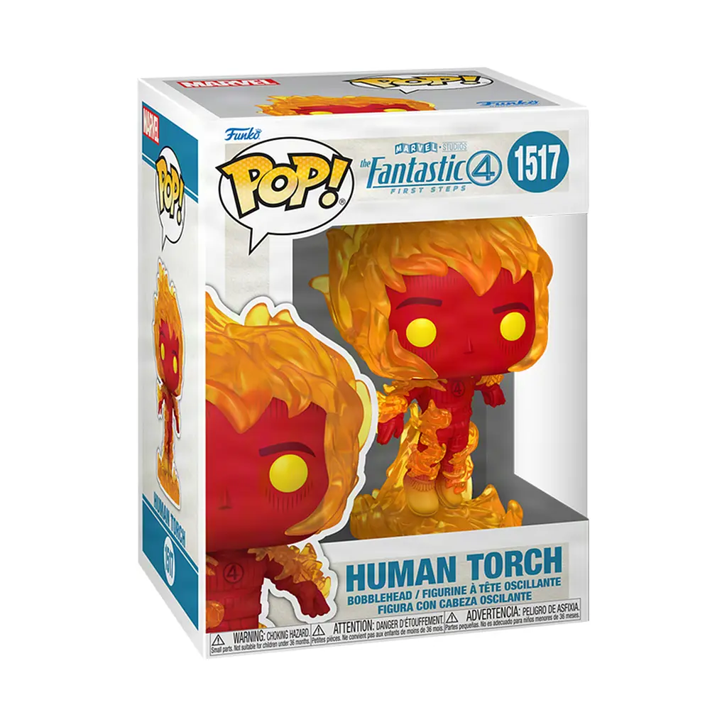 Ігрова фігурка Funko Pop! серії Фантастична 4: Перші кроки - Людина-смолоскип (83586) - фото 2