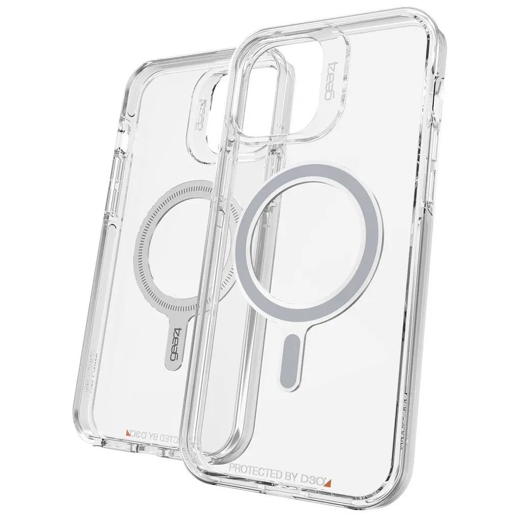 Чохол прозорий протиударний Gear4 Crystal Palace MagSafe для Apple iPhone 12 Pro (6.1") Clear - фото 9