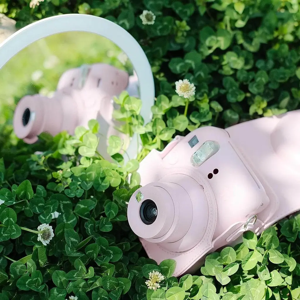Набір аксесуарів для камери Fujifilm Instax Mini 12 - Чохол та Фотоальбом на 108 фото Рожевий - фото 5