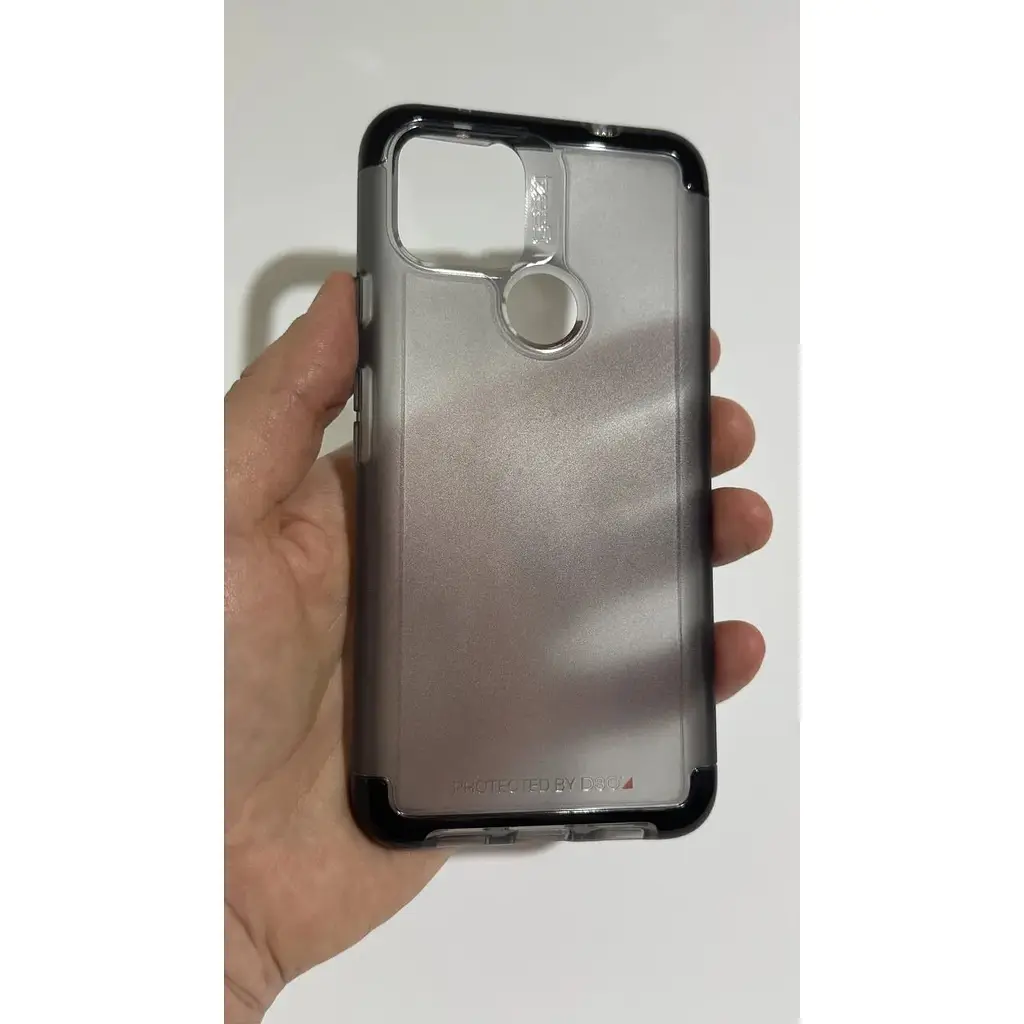 Протиударний силіконовий чохол Gear4 Wembley Palette для Google Pixel 4a 5G (6.2") Smoke - фото 5