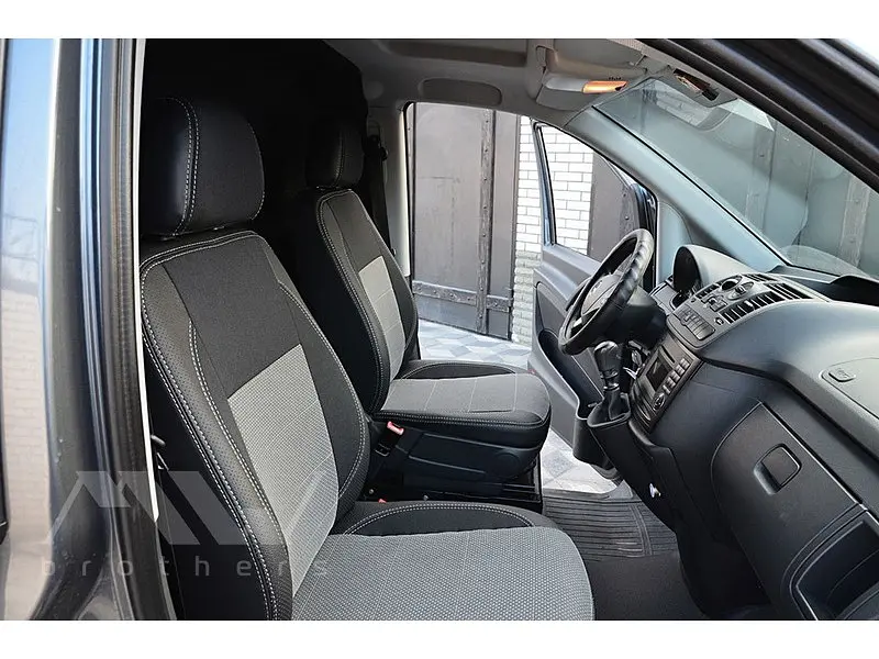 Авточохли модельні MW Brothers для Mercedes Vito II (W639) ( 1+1 ) c 2004 - фото 8