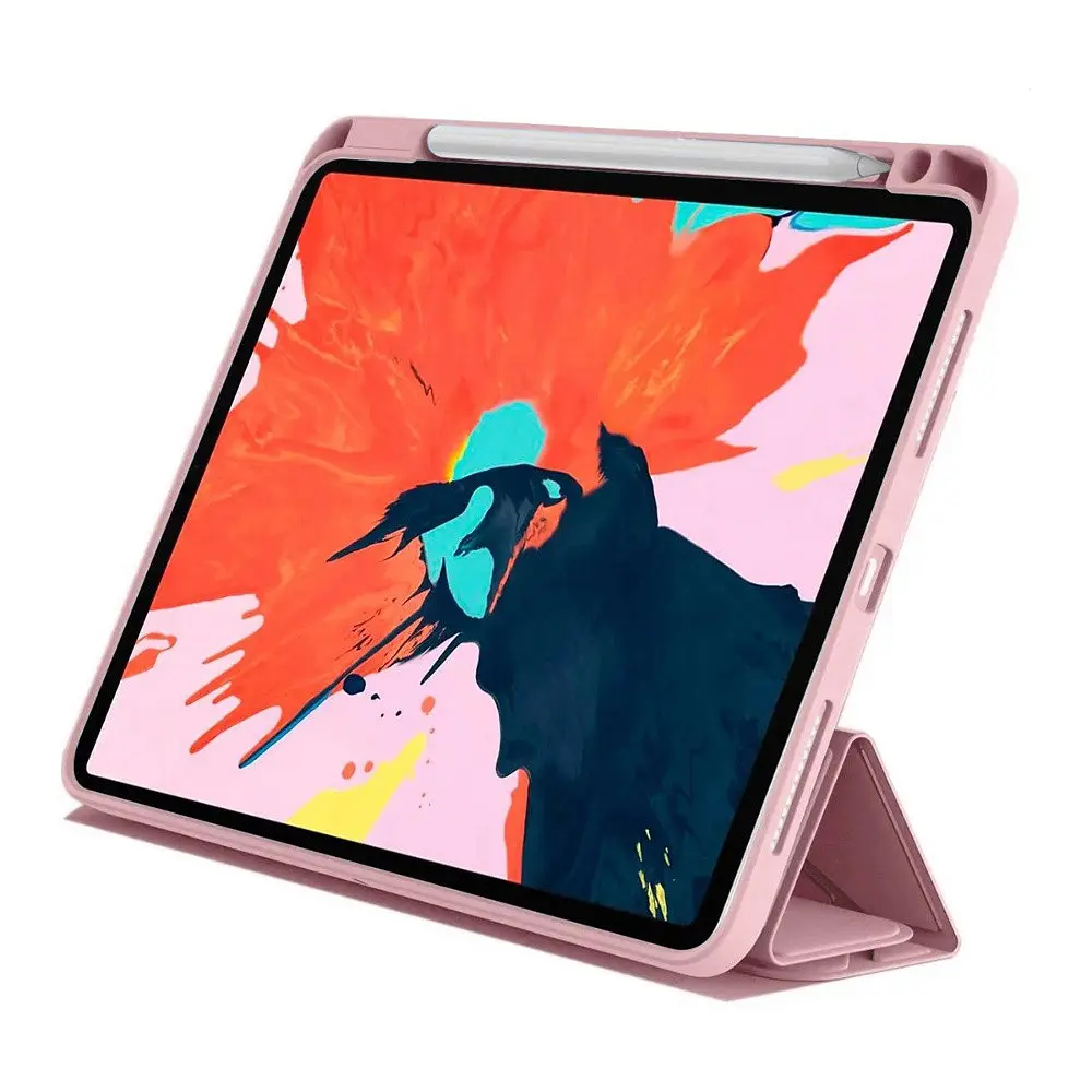 Чохол-книжка WIWU Defender Protective Case iPad 11 Pro JD-105 обкладинка підставка рожева - фото 2