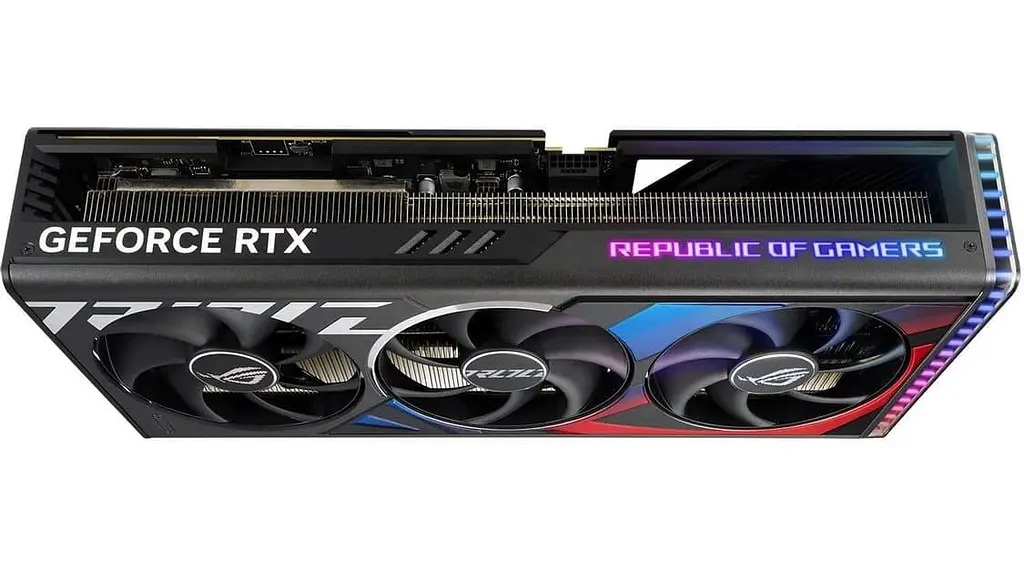 Видеокарта ASUS RTX 4080 SUPER 16Gb ROG STRIX OC (ROG-STRIX-RTX4080S-O16G-GAMING) (GDDR6X, 256 bit, PCI-E v4.0 x16) Б/у - фото 4