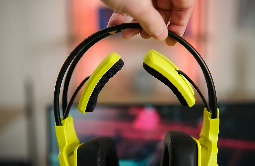 Гарнітура A4Tech Bloody G575 Punk Yellow - фото 6