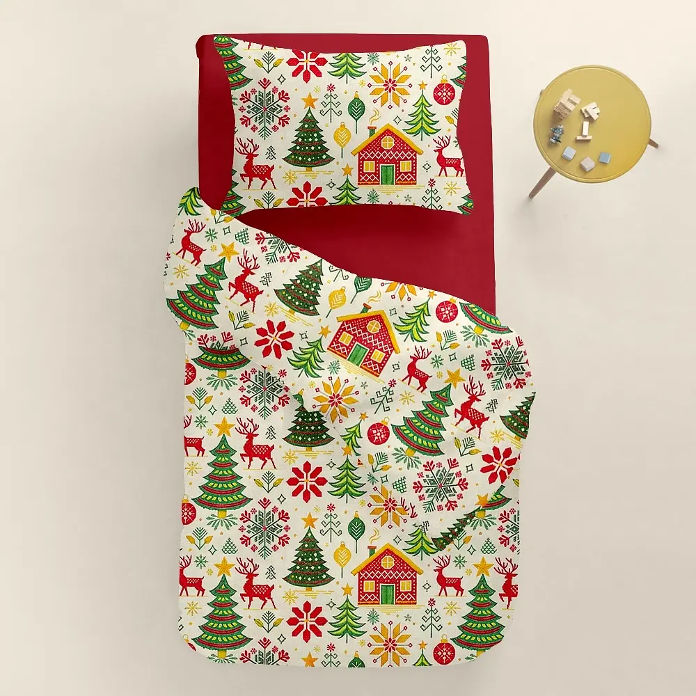 Дитяча постільна білизна в ліжечко CHRISTMAS CS6 COSAS (4822052503638) - фото 2