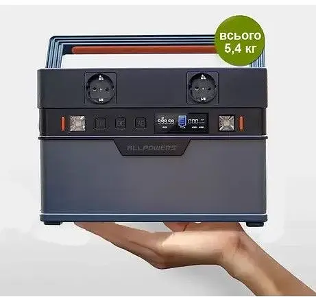 Портативна зарядна станція ALLPOWERS S700 606Wh 164000mAh 700W Portable Power Station - фото 5