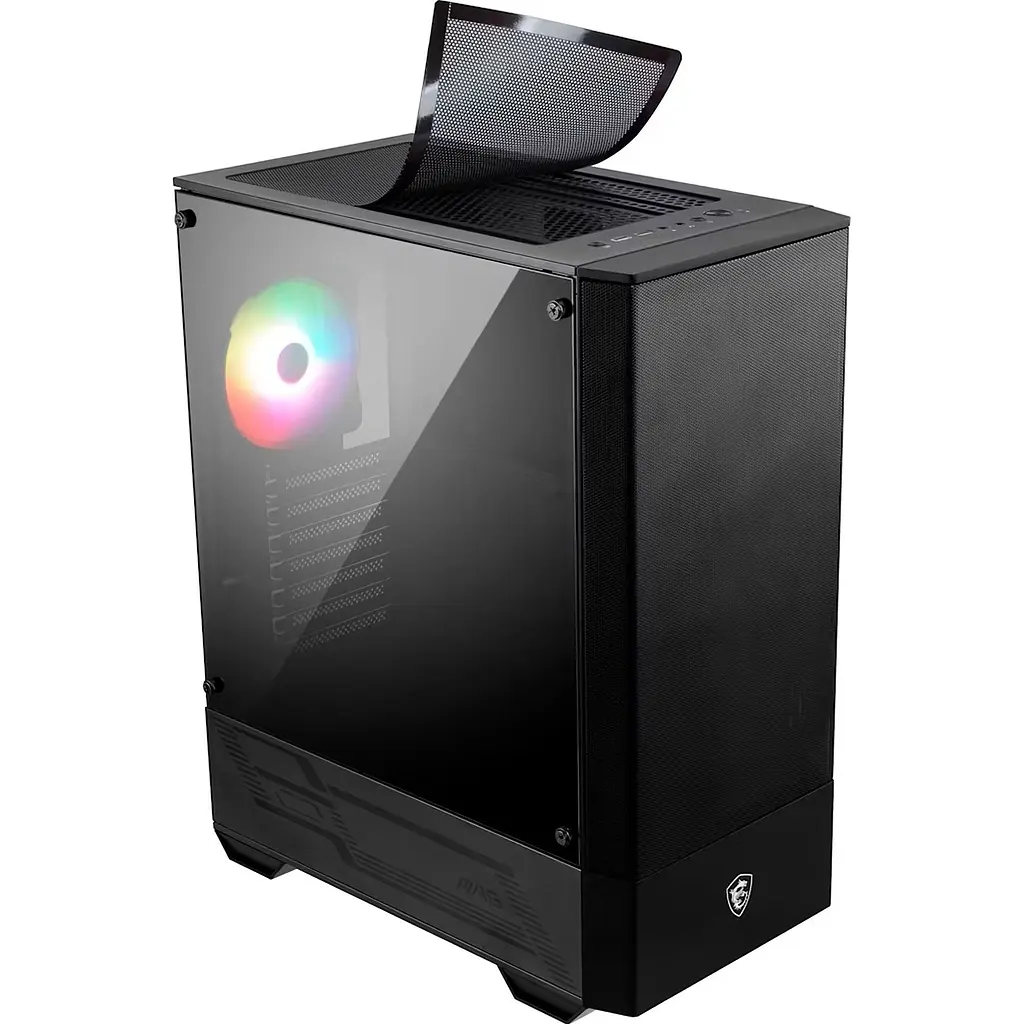 Корпус MSI MAG Forge 112R Black [146610] - фото 5