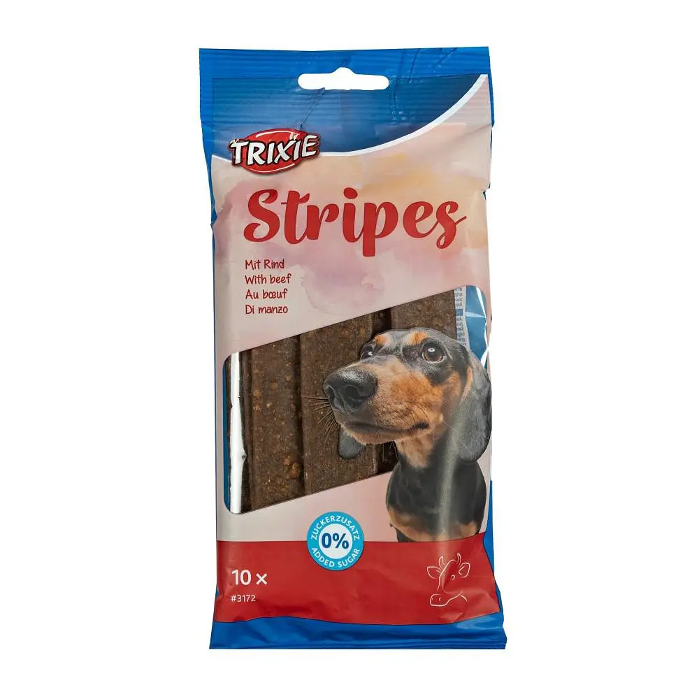 Ласощі для собак Trixie Stripes Light 100 г (яловичина) - фото 3