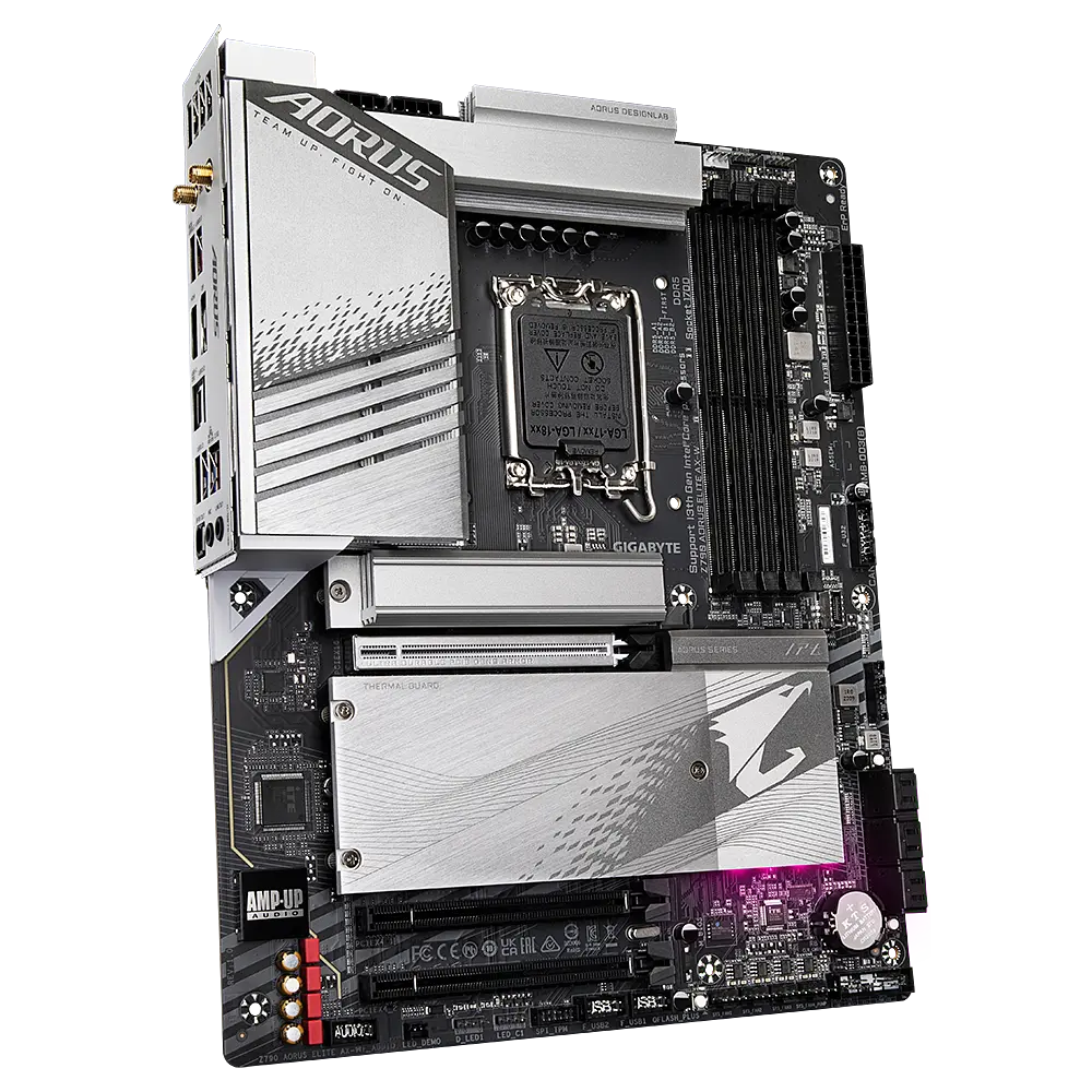 Материнська плата Gigabyte Z790 Aorus Elite AX-W LGA 1700 (Z790 AORUS ELITE AX-W) Б/В - фото 2