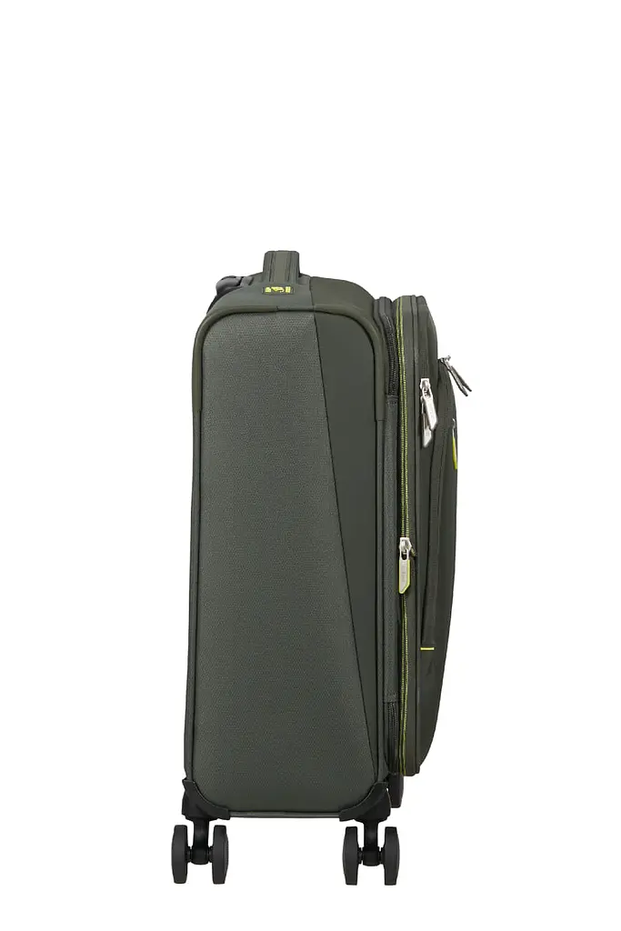 Валіза 55 См American Tourister WANDERLITE DARK KHAKI 55x40x23(25) MJ6*04004 - фото 14