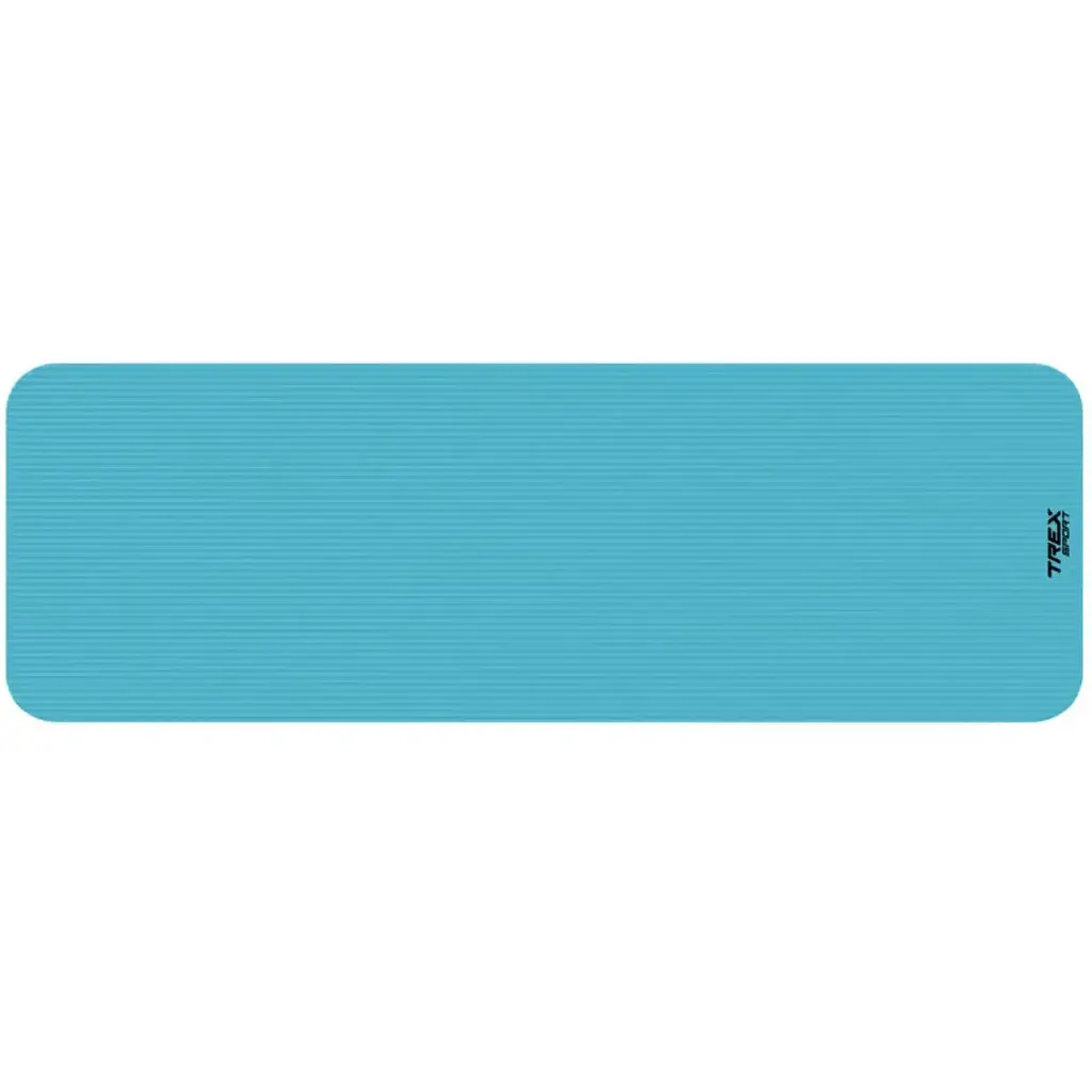 Коврик для йоги Trex Sport TX-018NGM NBR 1см 180х60 блакитний - фото 3