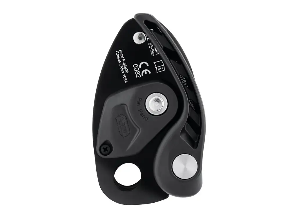 Спусковий пристрій Petzl Neox 24 Black (1052-D016AA02) - фото 2
