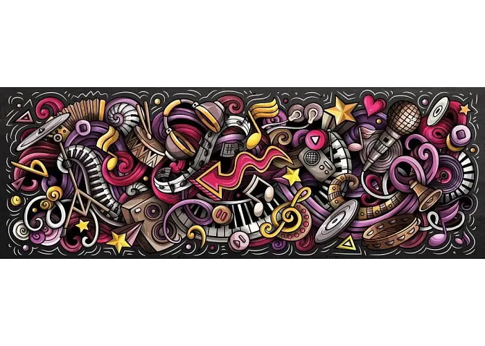 Пазл Art Puzzle Елементи ритму 1000 ел. панорама (5351) - фото 2