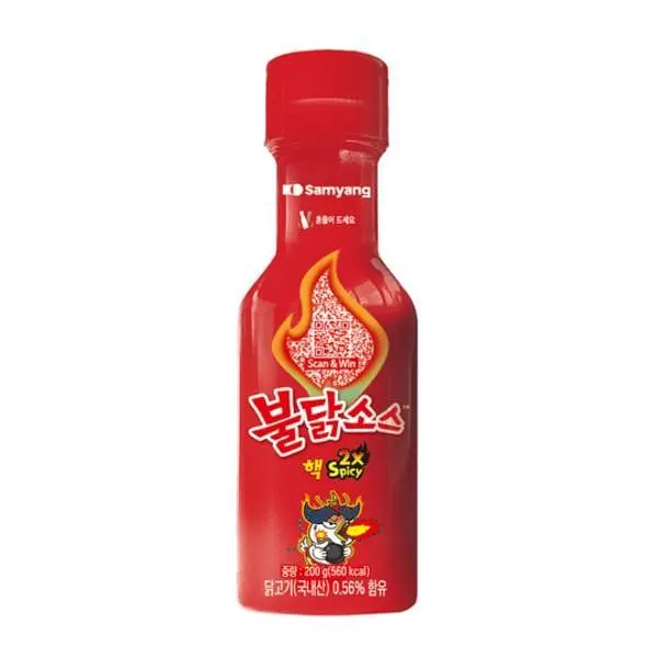 Соус Samyang Buldak Extremely Spicy дуже гострий 200г