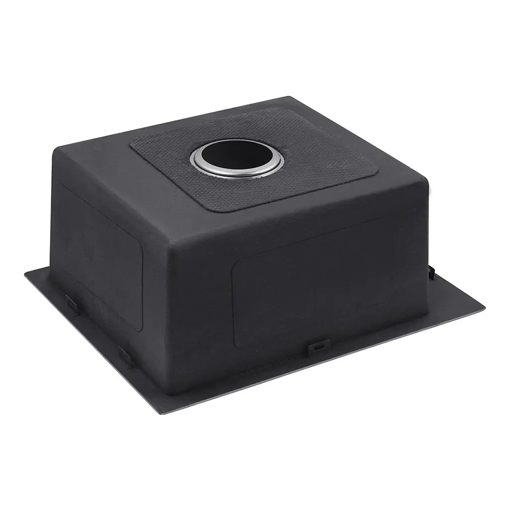 Кухонна мийка Kroner KRP Gebürstet - 4050HM (3,0/1,0 мм) (CV029164) - фото 6