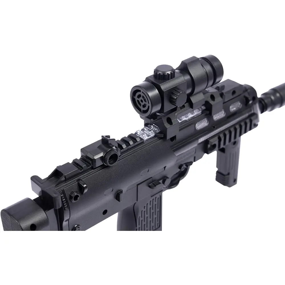 Автомат світло-звуковий ZIPP Toys HK MP7 Чорний - фото 4