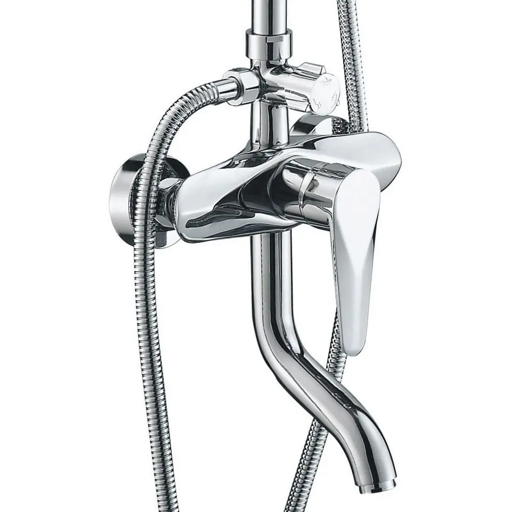 Душова система хром Rj Tulip RSZ081-3, Хром - фото 3