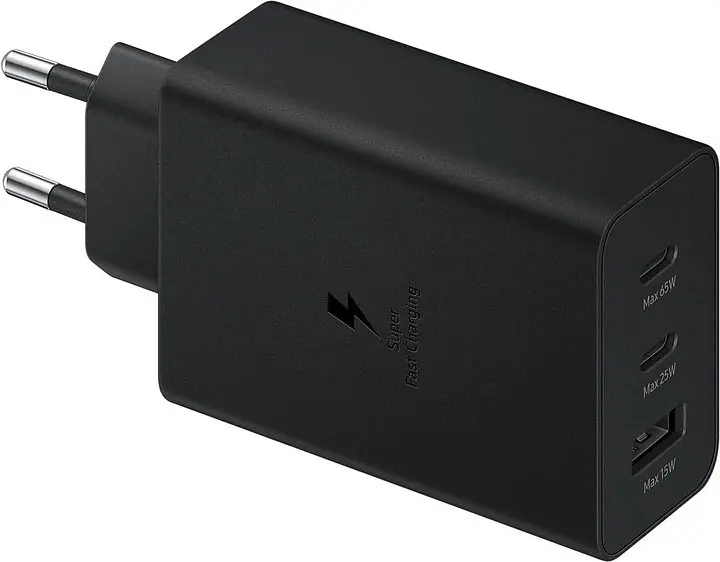 Зарядное устройство для PD Samsung Trio 65 W комплект с кабелем Type-C Type-C - фото 2