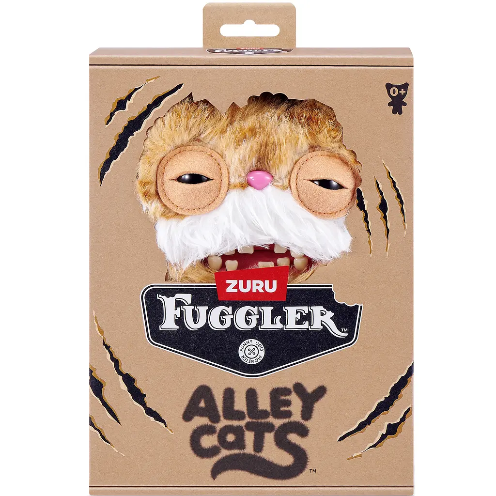 Мягкая игрушка Fuggler Alley Cats Рыжик Ворчун 22 см (15752H) - фото 4