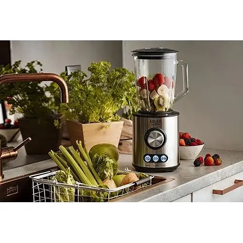 Блендер стационарный Adler AD 4078 1700 Вт стеклянная чаша - фото 9