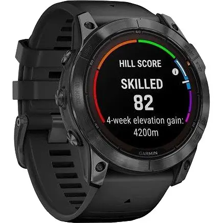 Смарт-часы Garmin Fenix 7X Pro Solar Slate Gray w. Black Band (010-02778-00/01) - фото 6