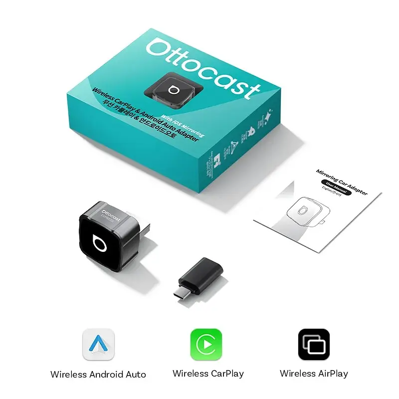 Ottocast Mini Air — бездротовий адаптер CarPlay, Android Auto та AirPlay - фото 9
